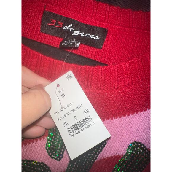 Ugly Christmas Sweater Xmas Size XL NWT - Picture 2 of 3